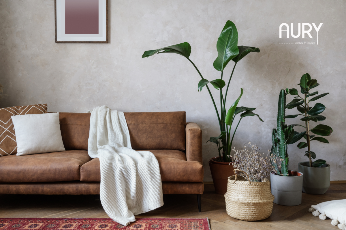 trang trí tường sau sofa auryvietnam